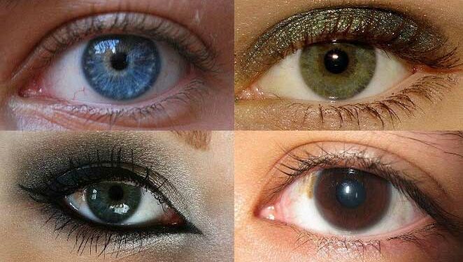 цветът на очите